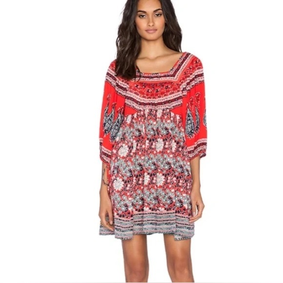 * FREE PEOPLE MIDSUMMER DREAM MINI DRESS - Picture 11 of 13